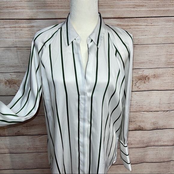 Nine West Side-Button Raglan Blouse - Picture 2 of 8